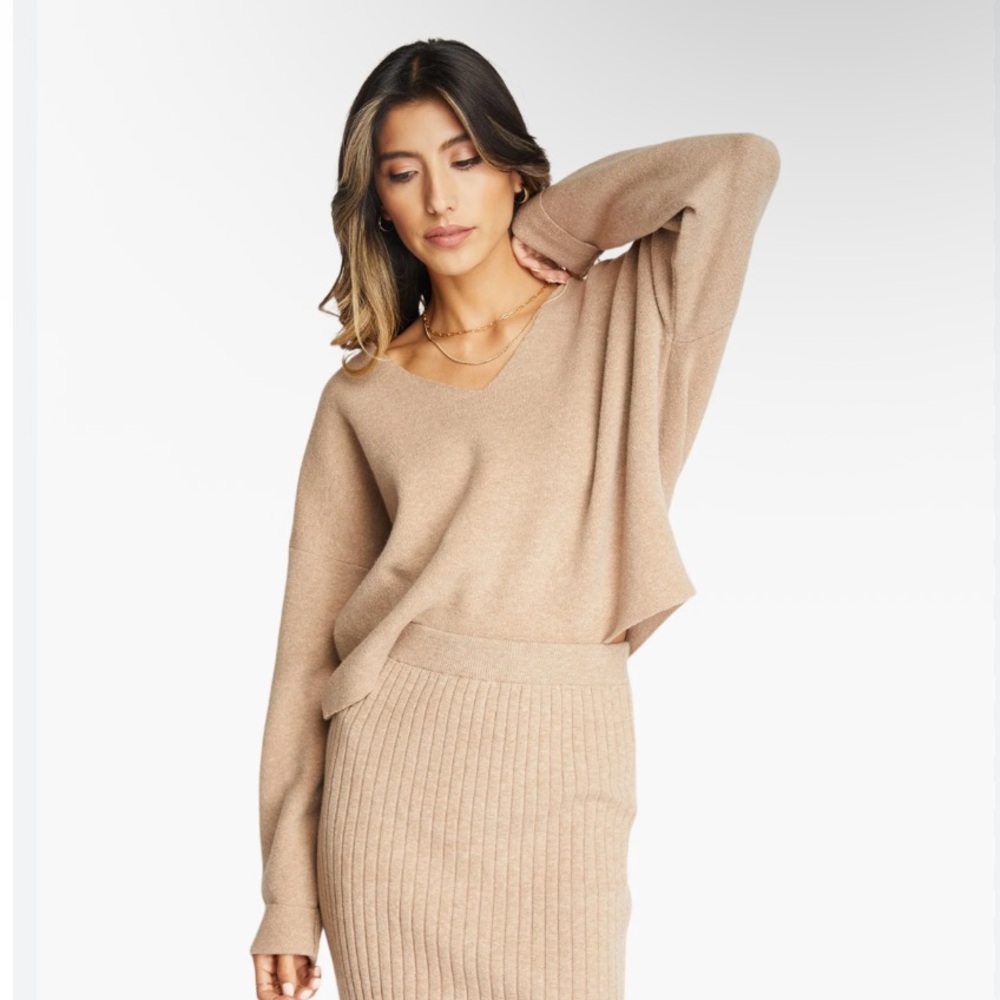 Able Marlowe V Neck Sweater
